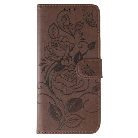 Capa com estampado floral...