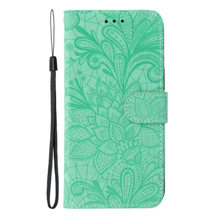 Capa de renda floral para o...