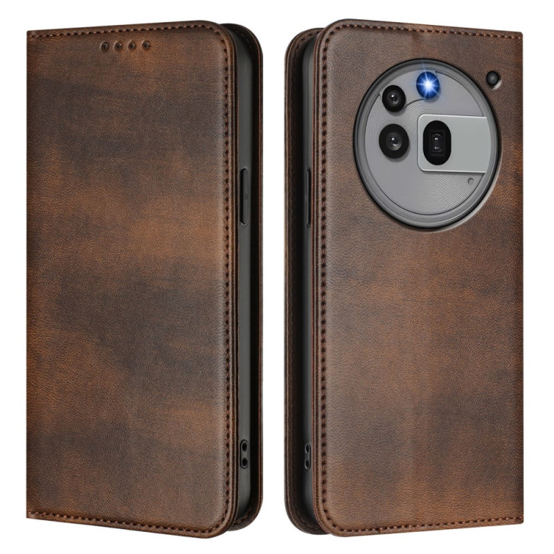 Capa flip Nada Telefone (3a) Pro Proteção RFID Estilo Couro Curtido