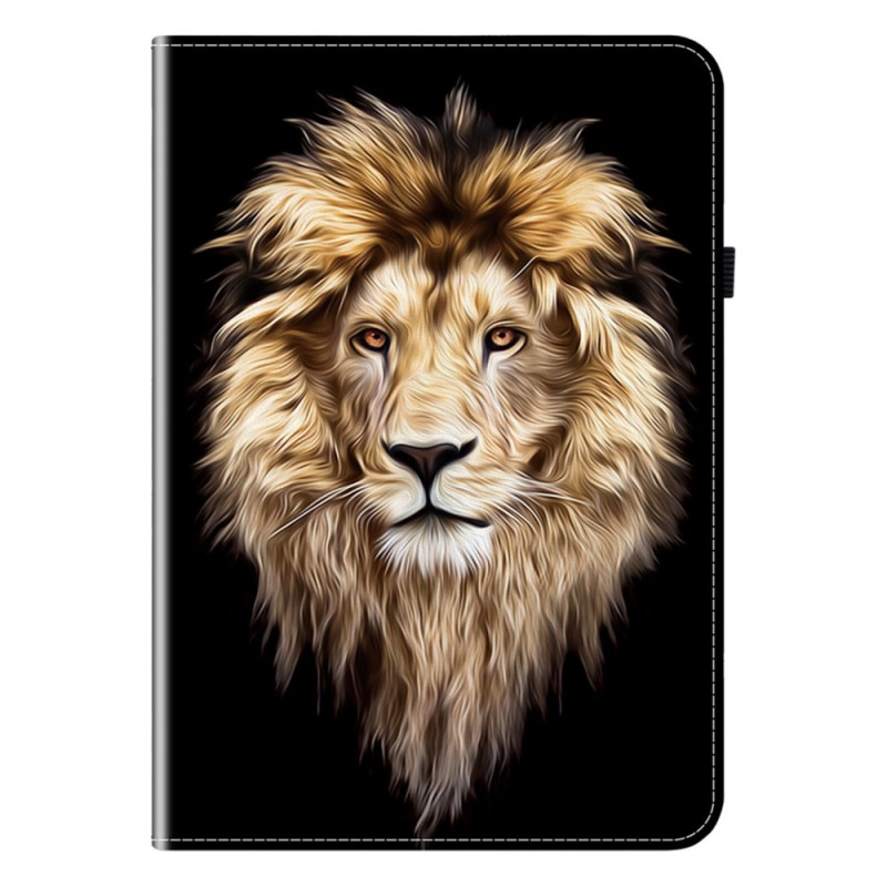 Capa para Samsung Galaxy Tab S10 Plus / S9 FE Plus / S9 PlusCabeça de leão