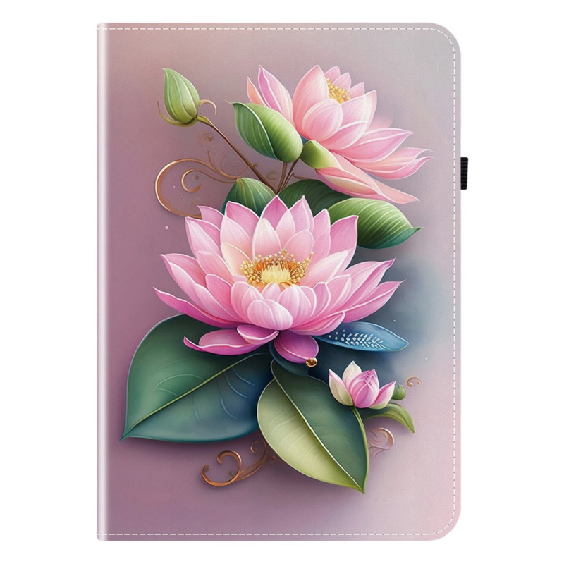Capa para Samsung Galaxy Tab S10 Plus / S9 FE Plus / S9 Plus Water Lilies