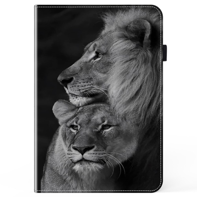 Capa para Samsung Galaxy Tab S10 Plus / S9 FE Plus / S9 Plus Lions