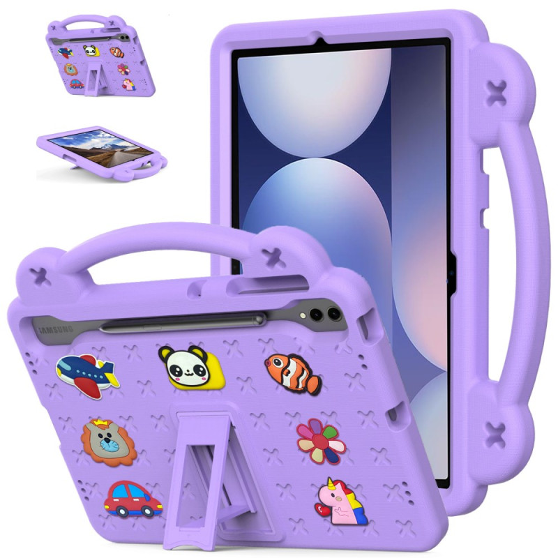 Capa EVA para Samsung Galaxy Tab S10 Plus / S9 FE Plus / S9 Plus Animais animados