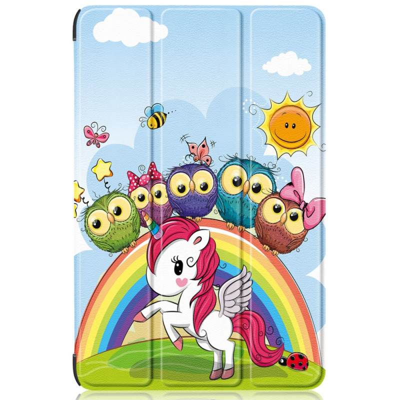 Capa inteligente
Samsung Galaxy Tab S10 Plus / S9 Plus Capa com estilo de unicórnio