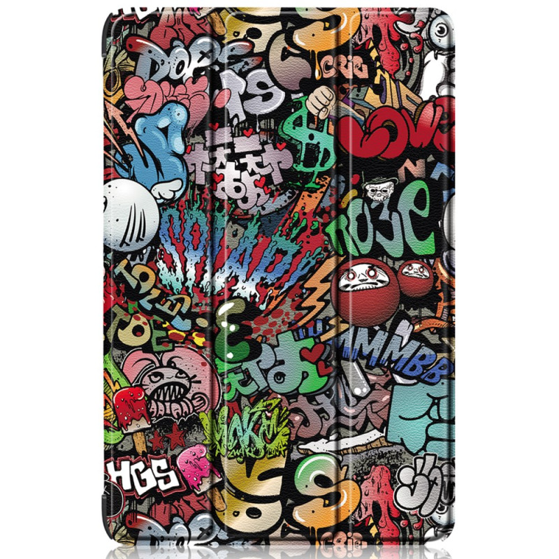 Capa inteligente
Samsung Galaxy Tab S10 Plus / S9 Plus Graffiti