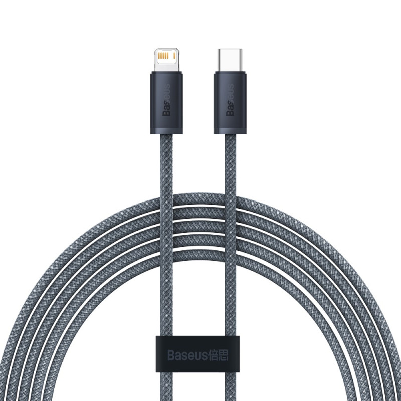 Cabo de carregamento rápido BASEUS Type-C para iP - 2m