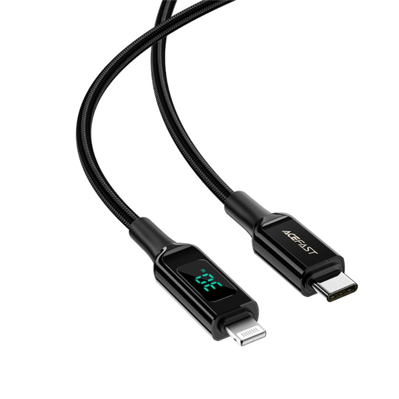Cabo de carregamento e dados ACEFAST USB-C para Lightning - 1,2 m