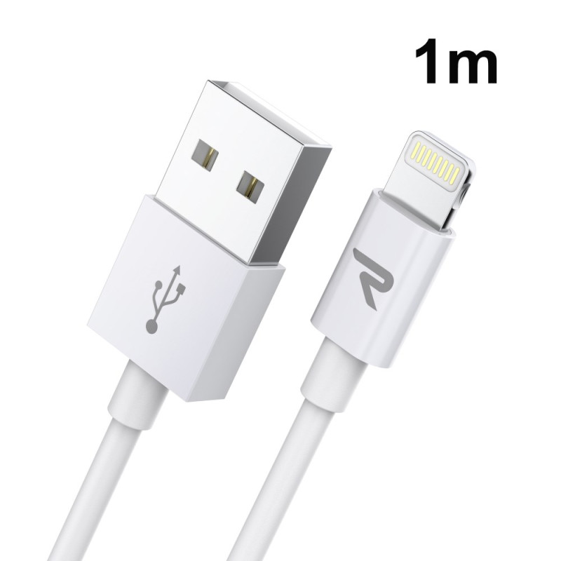 Cabo de sincronização e carregamento Lightning para iPhone - 1m
