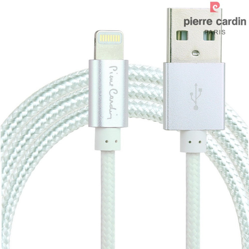 Cabo de carregamento e dados Lightning entrançado de 8 pinos
