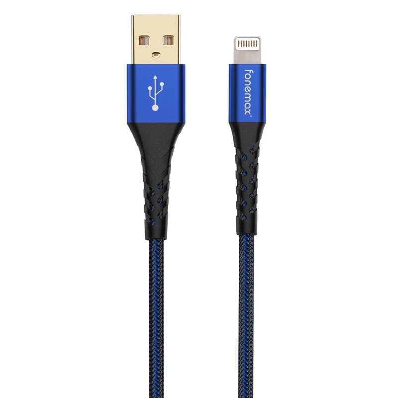 FONEMAX Cabo de carregamento rápido USB para Lightning - 0,2m