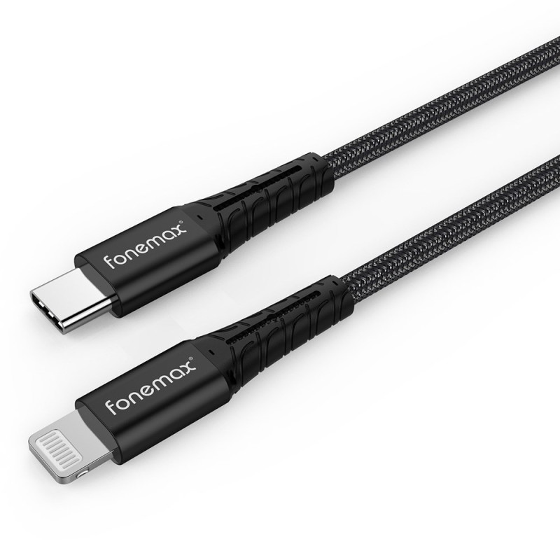 Cabo de carregamento rápido FONEMAX Type-C para Lightning - 2m