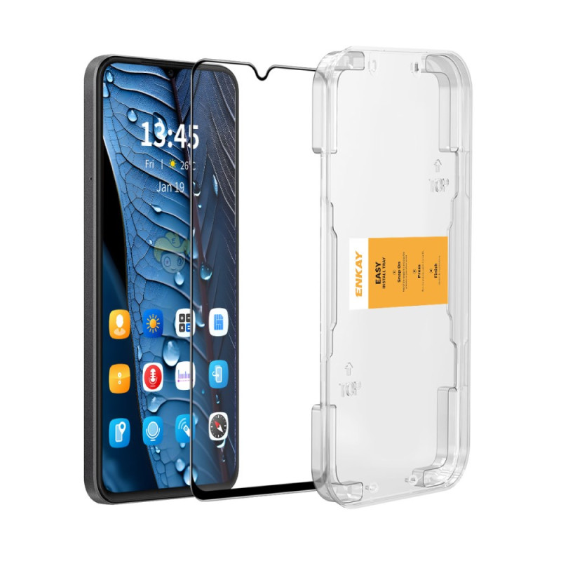 Protetor de ecrã de vidro temperado para Xiaomi Redmi A5 4G com ferramenta de instalação