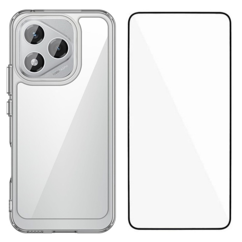 Capa transparente para Honor 400 Lite com película protetora de ecrã