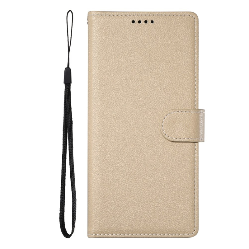 Capa
Realme 14 Pro 5G com efeito de couro e correia