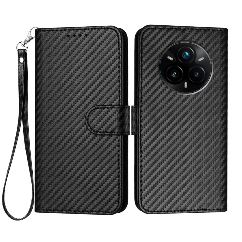 Capa
 com cordão de fibra de carbono Realme 14 Pro Plus 5G