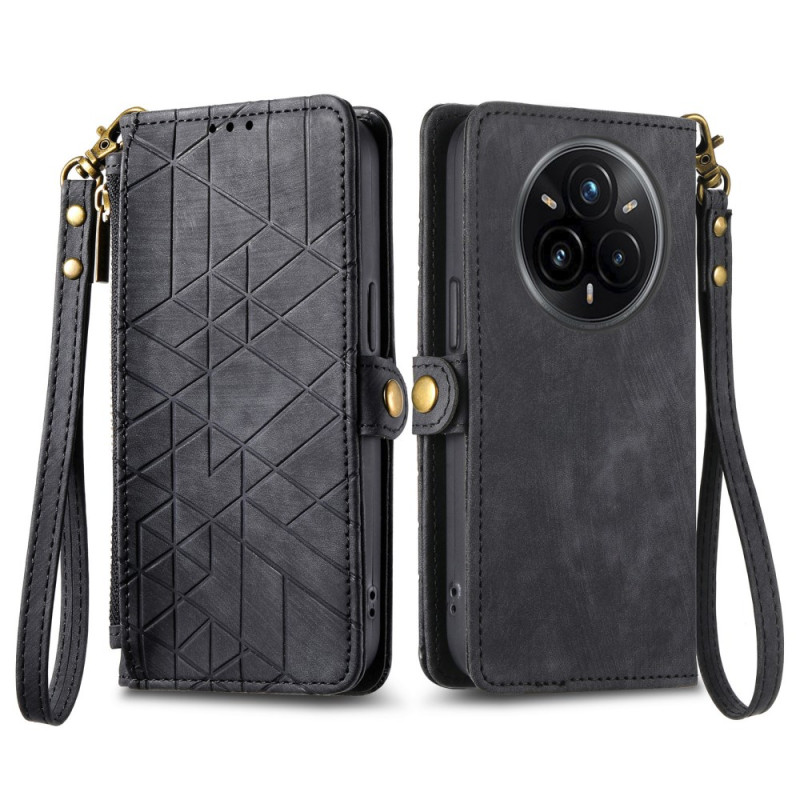 Capa Realme 14 Pro Plus 5G Linhas de carteira