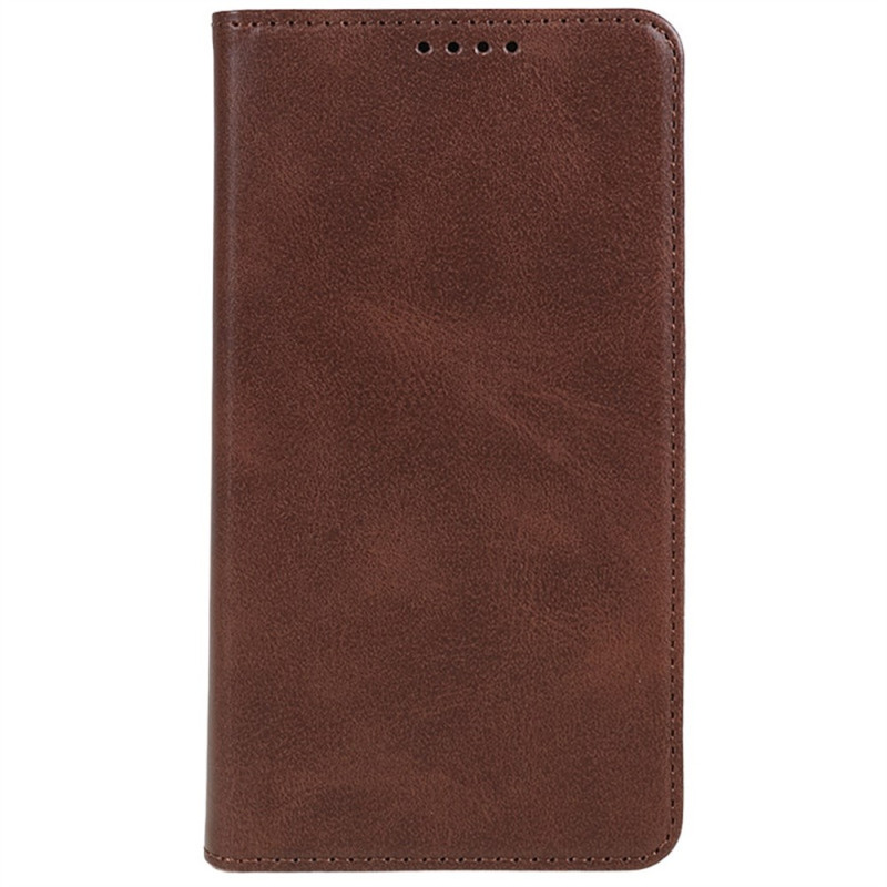 Capa flip Realme 14 Pro Plus 5G Efeito couro