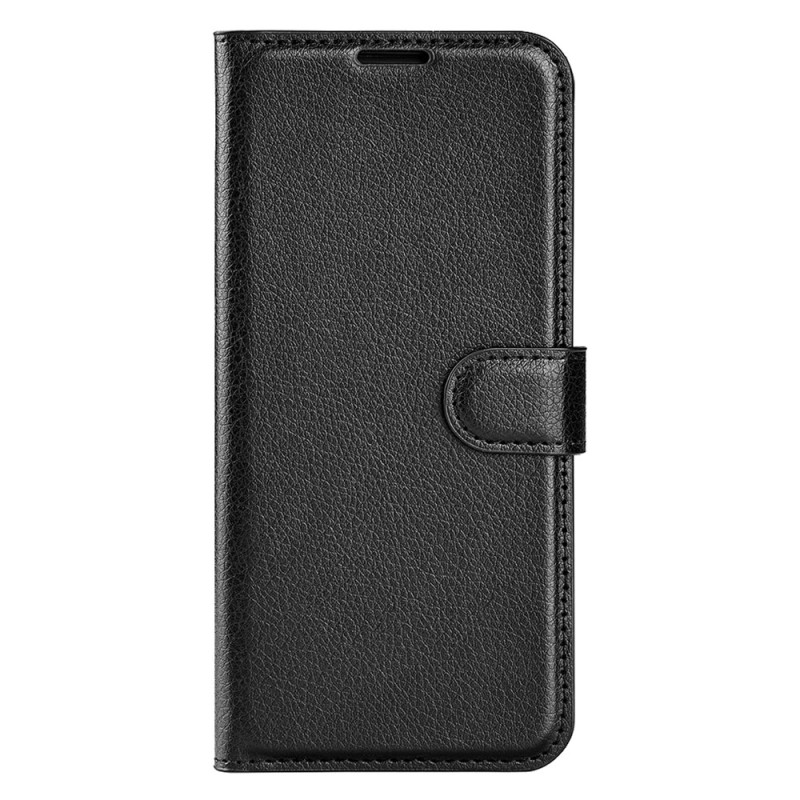 Capa em pele sintética para Honor X8b Litchi Classic