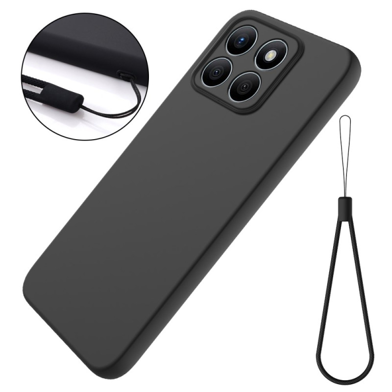 Capa com cordão de silicone para Honor X8b Liquid
