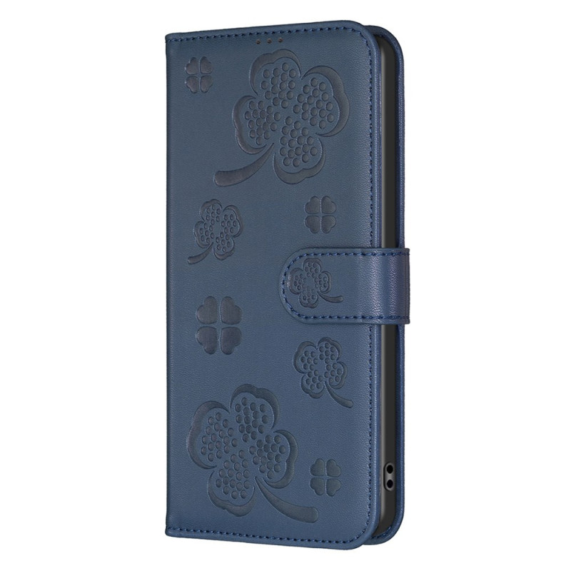 Capa com padrão Clover para Honor X8b