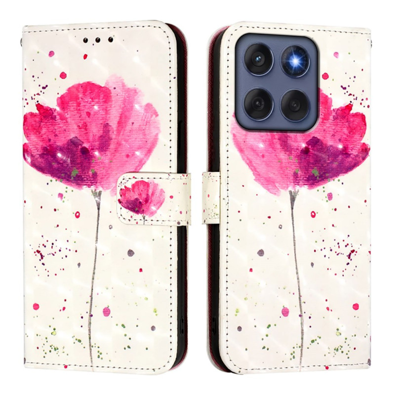 Capa Motorola Edge 60 / 60 Fusion Poppy