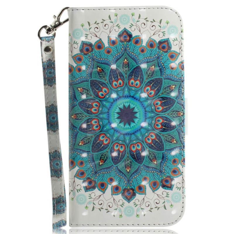 Motorola Edge 60 5G / 60 Fusion 5G Capa
 com fita adesiva verde Mandala