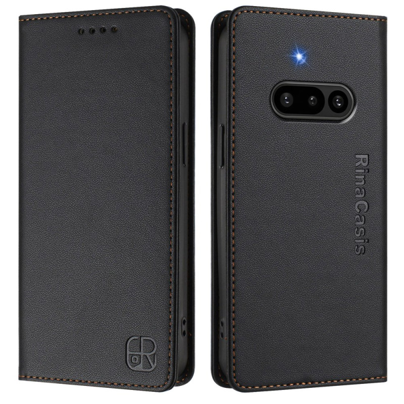 Capa flip nada telefone (3a) Estojo
RFID