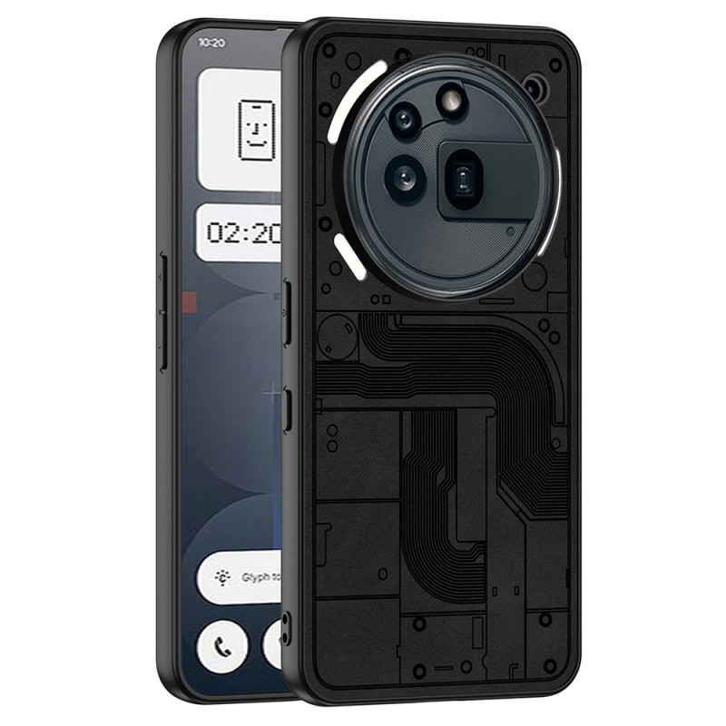 Capa com acabamento Mate híbrida para o Nothing Phone (3a) Pro