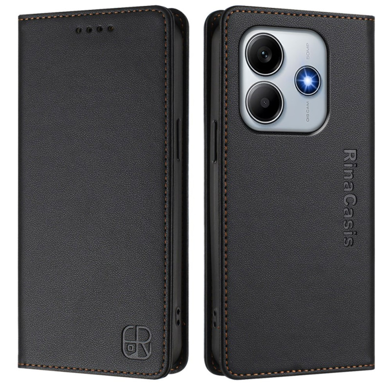 Capa Flip Cover Poco M7 Pro 5G Proteção RFID