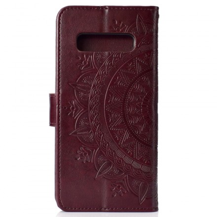 Samsung Galaxy S10 Plus Case Mandala Sun Samsung Galaxy S10 Plus Case Mandala Sun