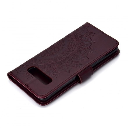 Samsung Galaxy S10 Plus Case Mandala Sun Samsung Galaxy S10 Plus Case Mandala Sun