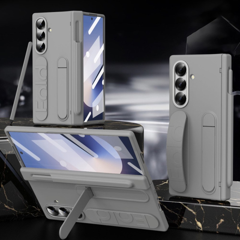 Capa para Samsung Galaxy Z Fold 7 5G Stylus Holder e alça de mão