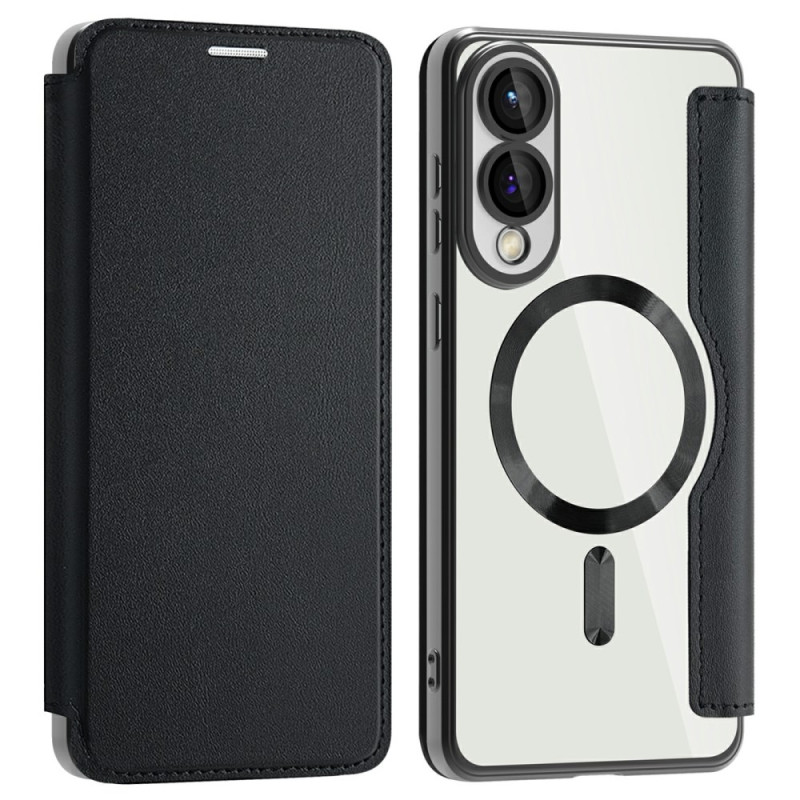 Capa Flip Cover Samsung Galaxy S25 Edge MagSafe Compatível com Bloqueio RFID