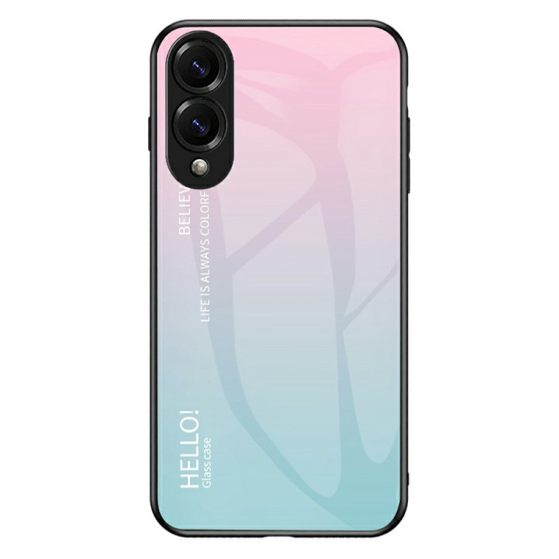 Samsung Galaxy S25 Edge Capa de vidro temperado Olá