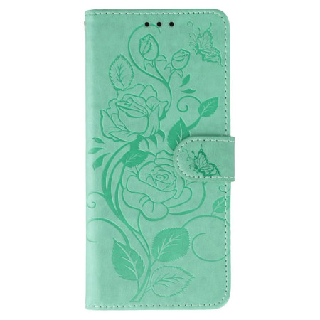 Capa com impressão floral...