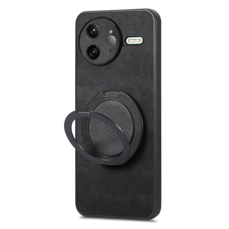 Capa com efeito camurça e suporte rotativo para Poco F7 Ultra 5G