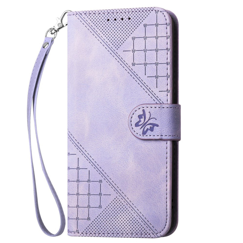 Capa com fita geométrica para Honor Magic 7 Lite / X9c