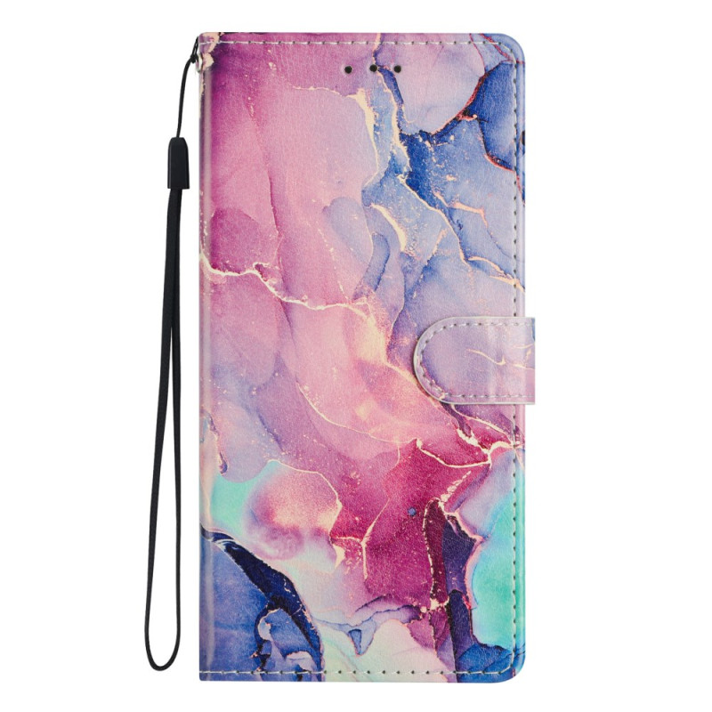 Capa de mármore colorida para Honor Magic 7 Lite / X9c