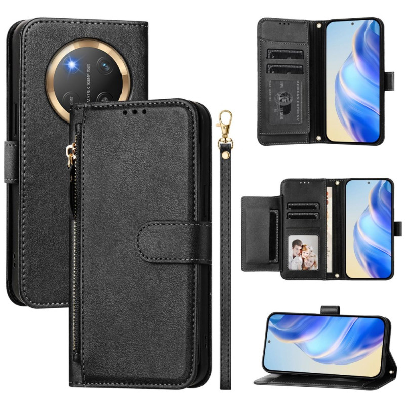 Capa multifuncional para carteira Honor Magic 7 Lite / X9c