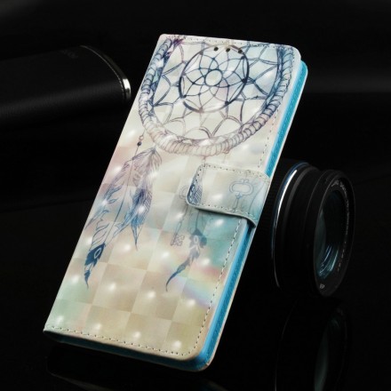 Capa Samsung Galaxy S10 Plus Captador de Sonhos de Aquarela