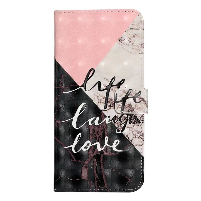 Capa tricolor em mármore para Honor Magic 7 Pro 5G