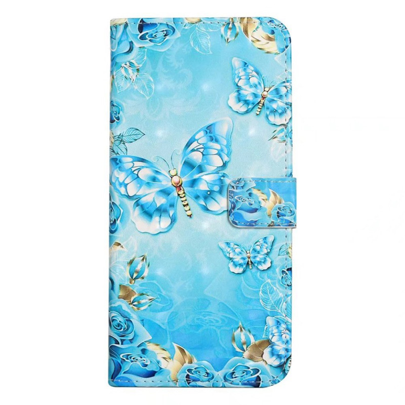 Capa Butterfly azul Honor Magic 7 Pro 5G