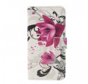 Samsung Galaxy S10 Plus Case Butterflies e Flores