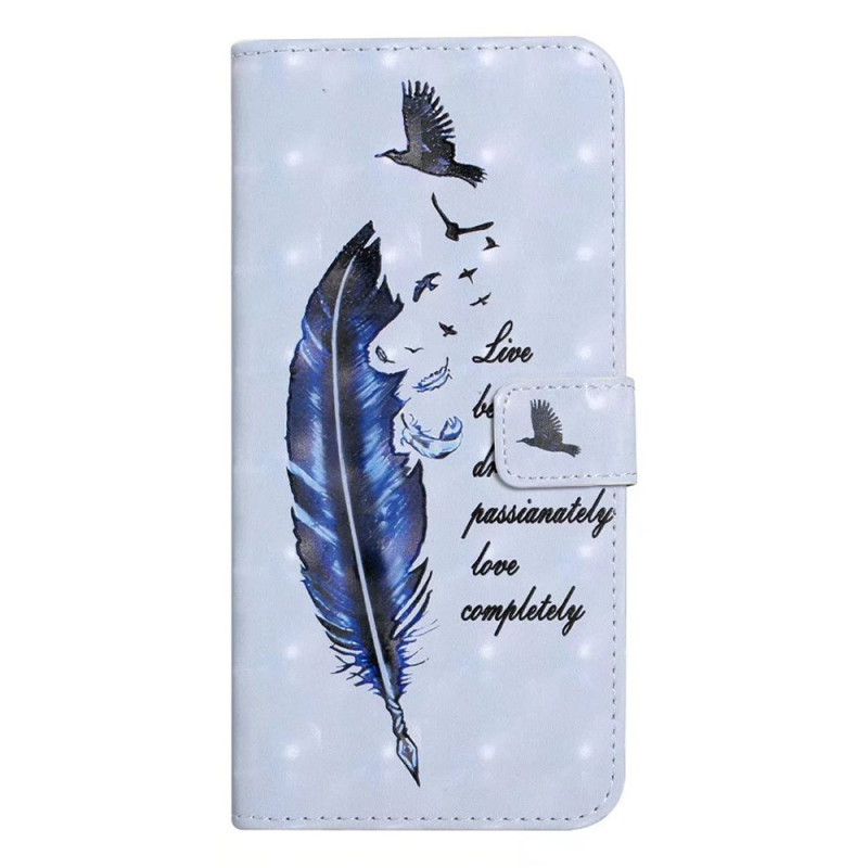 Capa de penas azul para Honor Magic 7 Pro 5G