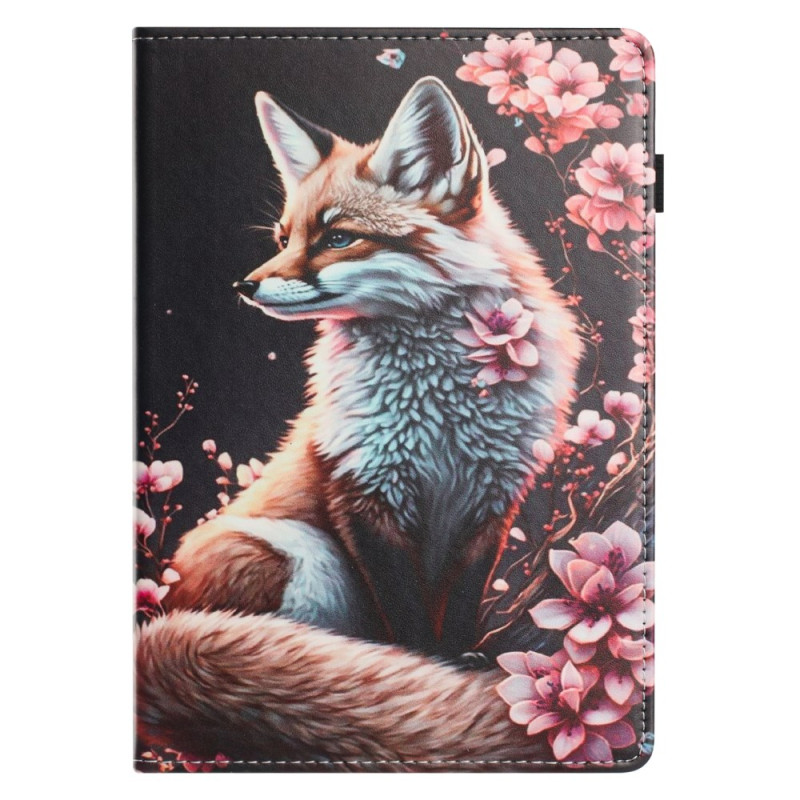 Capa Samsung Galaxy Tab S10 FE / S9 / S9 FE Padrão de raposa