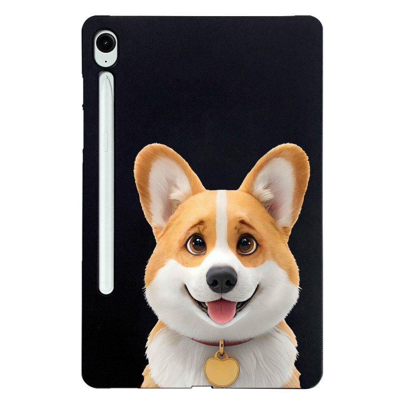 Capa para Samsung Galaxy Tab S10 FE / S9 / S9 FE Padrão Corgi