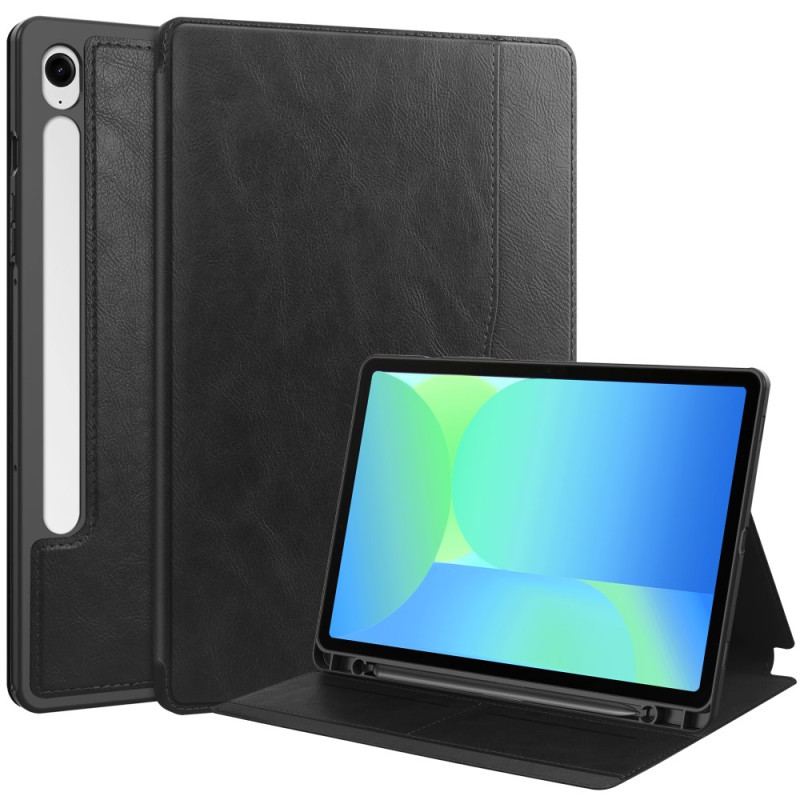Capa com efeito de pele para Samsung Galaxy Tab S10 FE / S9 FE