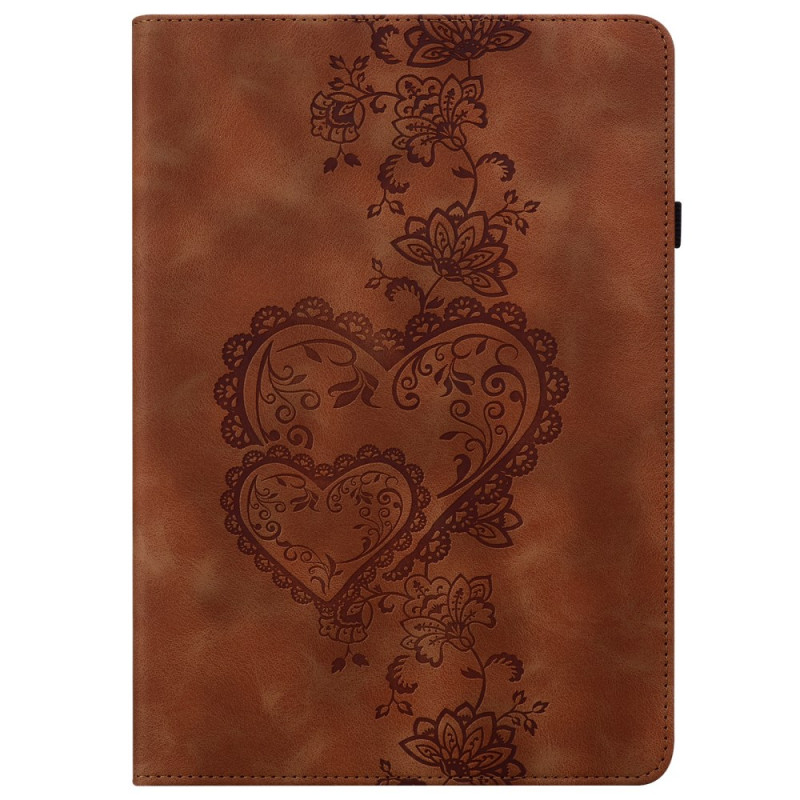 Capa para Samsung Galaxy Tab S10 FE / S9 / S9 FE Corações