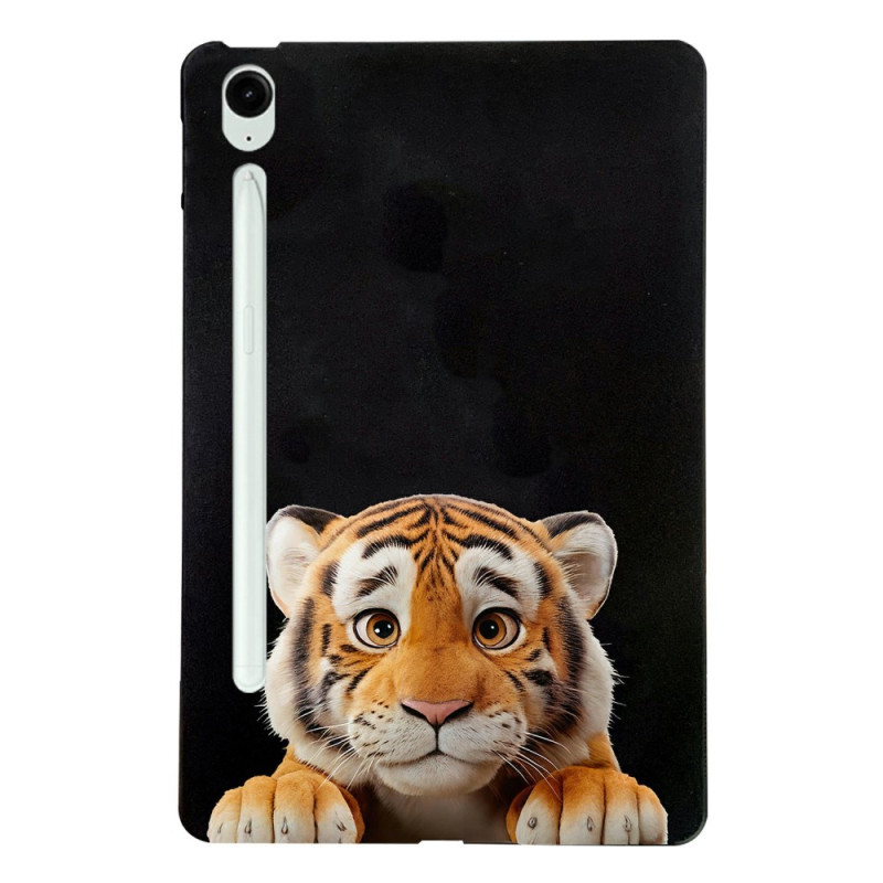 Capa para Samsung Galaxy Tab S10 FE Plus Small Tiger