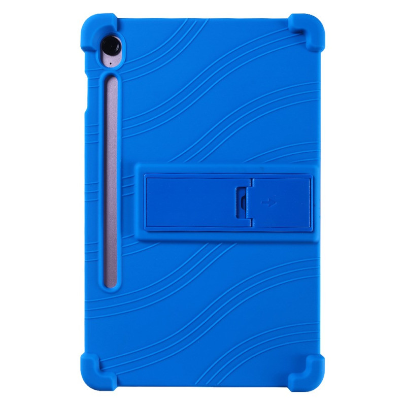 Capa de silicone com suporte para Samsung Galaxy Tab S10 FE Plus